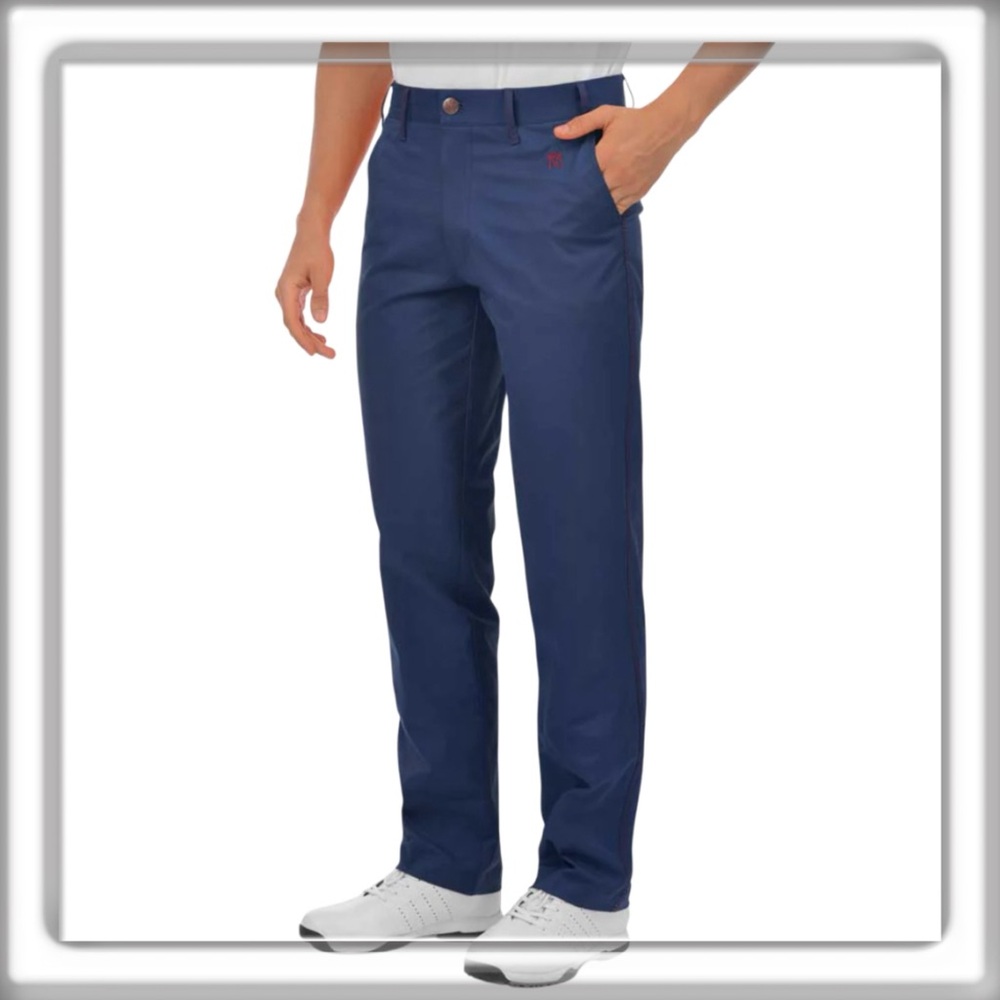 NWT Lesmart Men’s Navy Golf Pants Performance Straight Leg Size 34” Waist 34x32